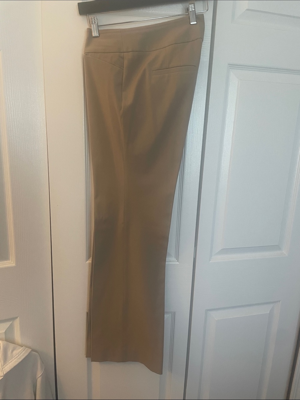 Tan dress slacks Lagacy White House Black Market, modern boot cut